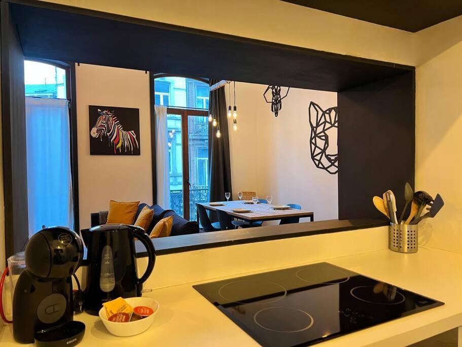 לייז' Le Jungle Loft - Place Saint Lambert, Hypercentre מראה חיצוני תמונה